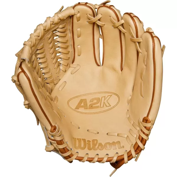 imageWilson A2K Pitchers Baseball Gloves  1175quot and 12quotBlondeSaddle Tan