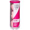 imageWILSON Intrigue All Court Pink Tennis Balls 12Case