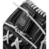 imageWILSON 2024 A1000 Infield Fastpitch Softball Gloves  1175quot and 12quot Right Hand ThrowBlackSilver