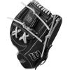 imageWILSON 2024 A1000 Infield Fastpitch Softball Gloves  1175quot and 12quot Right Hand ThrowBlackSilver