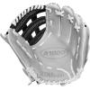 imageWILSON 2024 A1000 Infield Fastpitch Softball Gloves  1175quot and 12quot Right Hand ThrowSilverBlackWhite