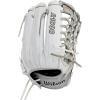 imageWILSON 2024 A1000 Outfield Fastpitch Softball Gloves  125quotWhiteSilverGold