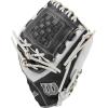 imageWILSON 2024 A1000 P12 12 Pitchers Fastpitch Softball Glove  WhiteGreyLeft Hand Throw