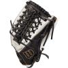 imageWilson 2022 A1000 T125 125quot Fastpitch Outfield Glove  Left Hand Throw WhiteBlackMetallic Gold