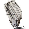 imageWilson 2022 A1000 T125 125quot Fastpitch Outfield Glove  Left Hand Throw WhiteBlackMetallic Gold