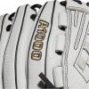 imageWilson 2022 A1000 V125 125quot Fastpitch Outfield Glove  Right Hand Throw BlackWhite Metallic Gold