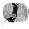 imageWILSON 2024 A1000 Infield Fastpitch Softball Gloves  1175quot and 12quot Right Hand ThrowSilverBlackWhite