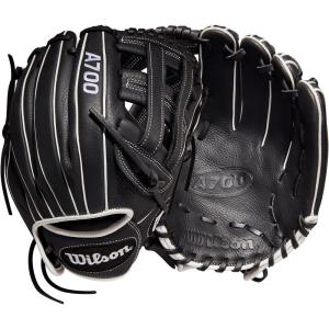 imageWILSON 2022 A700 Fastpitch Softball Glove SeriesBlackWhite