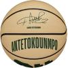 imageWILSON NBA Player Icon Basketballs  Size 3 and Size 7Giannis Antetokounmpo