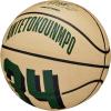 imageWILSON NBA Player Icon Basketballs  Size 3 and Size 7Giannis Antetokounmpo