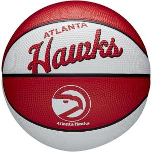 imageWILSON NBA Team Retro Mini Basketballs  Mini Size  3quotAtlanta Hawks