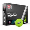 imageWILSON Staff 2023 Duo Soft NFL Golf Balls  12 BallsGreen