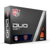 imageWILSON Staff 2023 Duo Soft NFL Golf Balls  12 BallsOrange