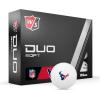 imageWILSON Staff 2023 Duo Soft NFL Golf Balls  12 BallsWhite