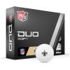 imageWILSON Staff 2023 Duo Soft NFL Golf Balls  12 BallsWhite