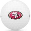 imageWILSON Staff 2023 Duo Soft NFL Golf Balls  12 BallsWhite