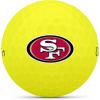 imageWILSON Staff 2023 Duo Soft NFL Golf Balls  12 BallsYellow