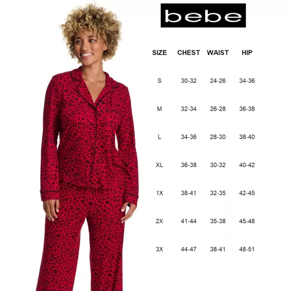 imagebebe Womens Pajama Sets  PJ Set for Women  Pajamas for Women Logo  Long Sleeve Pajama Set for WomenCrimson