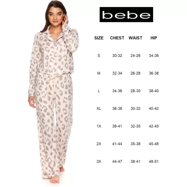 imagebebe Womens Pajama Sets  PJ Set for Women  Pajamas for Women Logo  Long Sleeve Pajama Set for WomenPale Peach