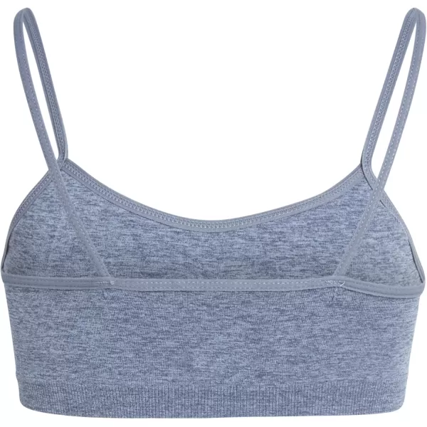 imagebebe Girls Training Bra  6 Pack Seamless Cami Bralette Removable Pads SLBlack