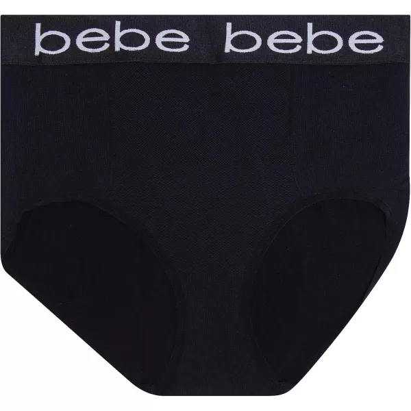 imagebebe Womens Seamless High Waisted Shaping Panties  Tummy Control Underwear For WomanBlack  Offwhite  Dark Grey