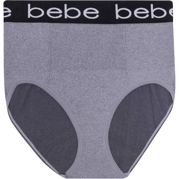imagebebe Womens Seamless High Waisted Shaping Panties  Tummy Control Underwear For WomanHeather Gray  Blush