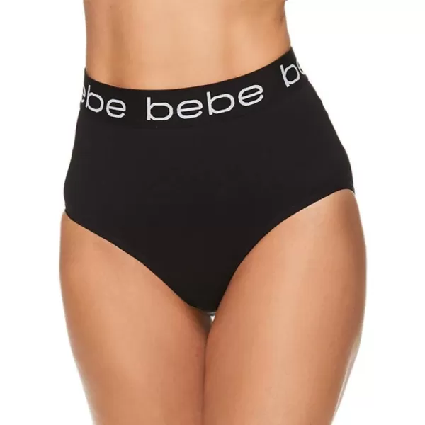 imagebebe Womens Seamless High Waisted Shaping Panties  Tummy Control Underwear For WomanBlack  Offwhite  Dark Grey