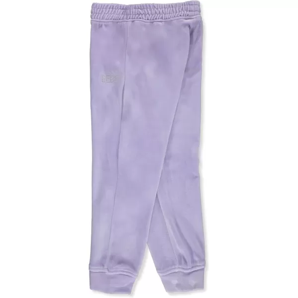 imagebebe Girls 2Piece Velour Joggers Set OutfitLavender