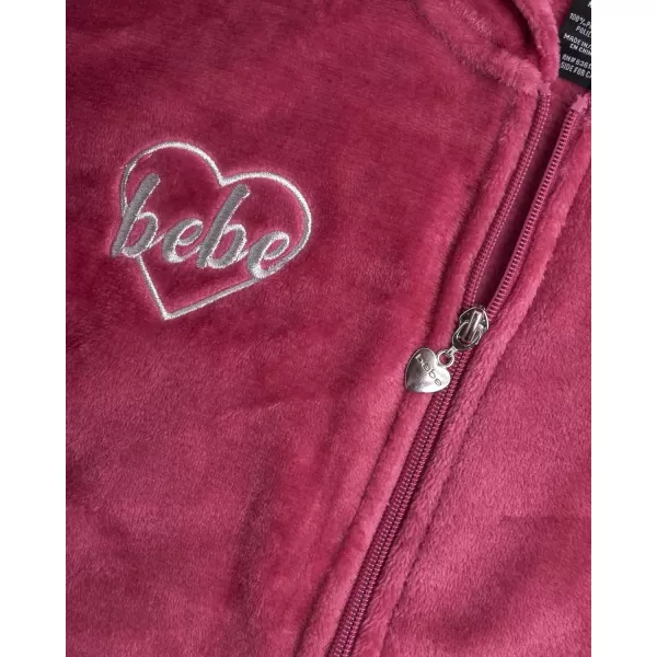 imagebebe Girls Sweatshirt  Sherpa Fleece Pullover Hoodie 716Dark Rose