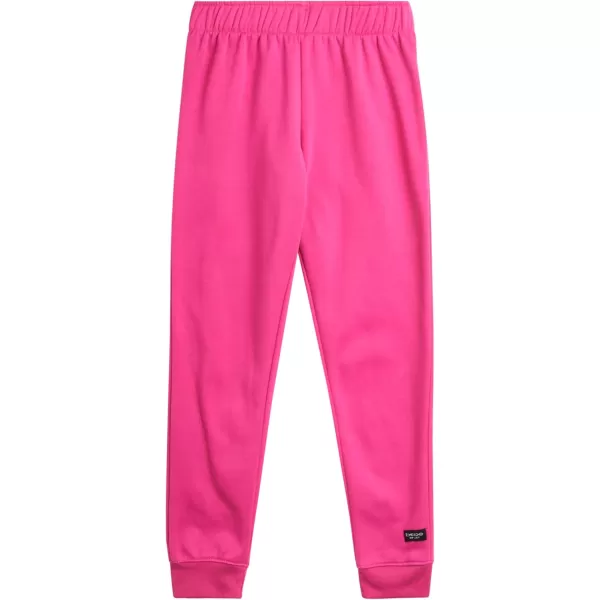 imagebebe Girls Sweatsuit Set  2 Piece Fleece Flip Sequin Hoodie and Jogger Sweatpants 716Fuchsia Fedora