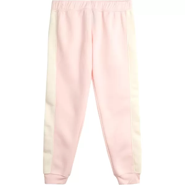 imagebebe Girls Sweatsuit Set  2 Piece Fleece Flip Sequin Hoodie and Jogger Sweatpants 716Pink