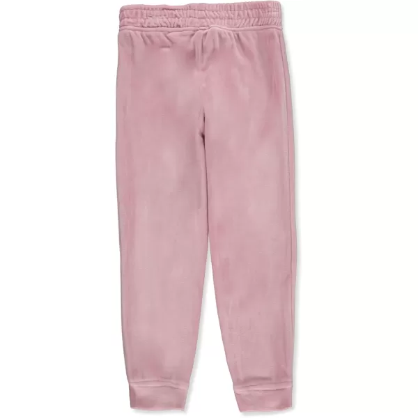 imagebebe Girls 2Piece Velour Joggers Set OutfitMauve