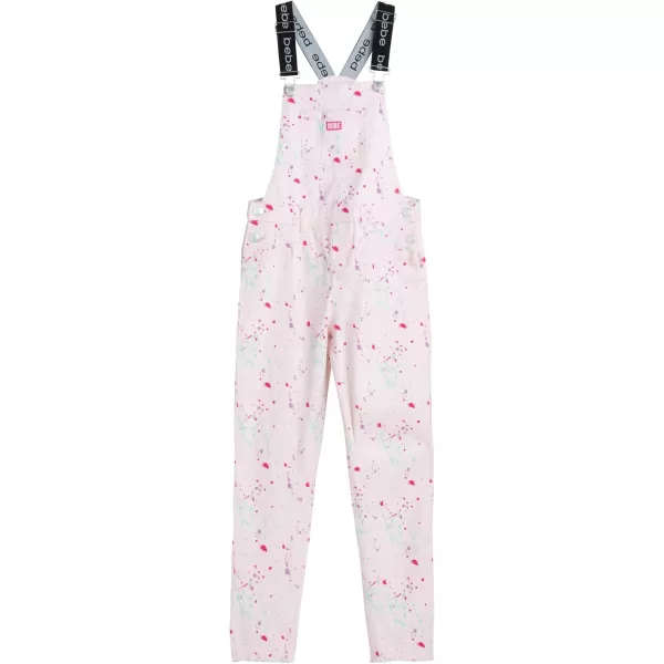 imagebebe Girls Overalls  Short Sleeve TShirt and Jogger Sweatpants 2Piece Romper JumpsuitPink