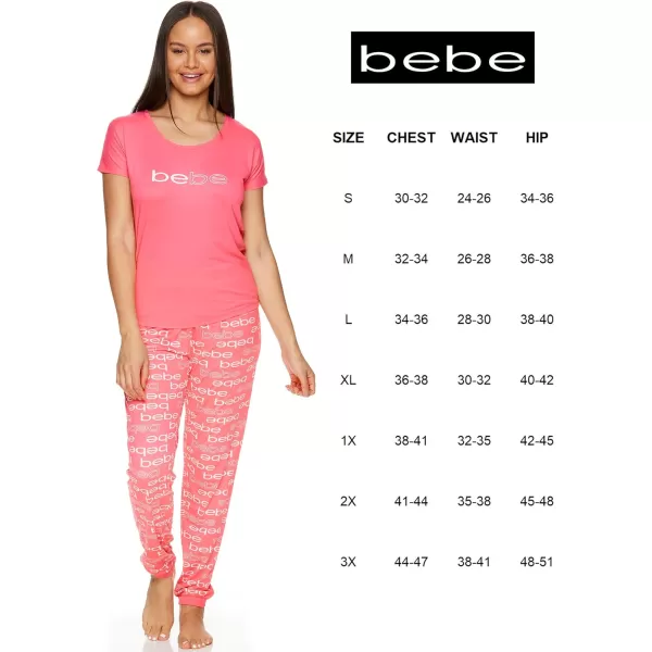 imagebebe Pajama Sets for Women 2 Piece with Tee and Pajama Pants Womens PJs Sets Womens Sleepwear Ladies Pajamas SetsCoral