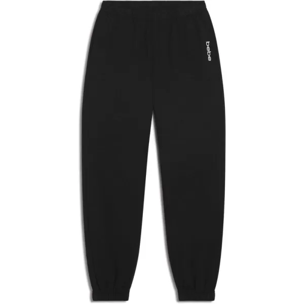 imagebebe Girls Sweatpants with Pockets French Terry Girls Joggers Loungewear Sweat Pants for GirlsBlack