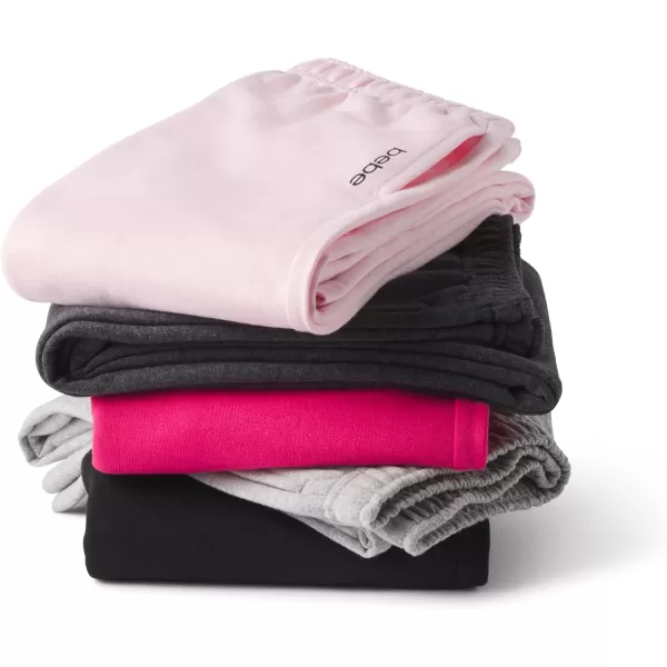 imagebebe Girls Wide Leg Sweatpants French Terry Girls Sweatpants with Pockets Baggy Pants for GirlsRasperry
