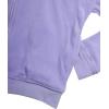 imagebebe Girls Sweatsuit Set  2 Piece Velour Zip Sweatshirt and Jogger Sweatpants  Youth Tracksuit Set for Girls 712Lavendar