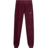 imagebebe Girls Sweatsuit Set  2 Piece Velour Zip Sweatshirt and Jogger Sweatpants  Youth Tracksuit Set for Girls 712Wineberry