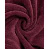 imagebebe Girls Sweatsuit Set  2 Piece Velour Zip Sweatshirt and Jogger Sweatpants  Youth Tracksuit Set for Girls 712Wineberry