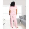 imagebebe Soft Velour Pajamas for Women Womens PJs Velour Set for Lounge and Sleep Valentines Day Gifts for WomenRose Shadow