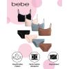 imagebebe Girls Underwear Set  Seamless Cami Training Bra and Matching Panties 8 PieceGrey Pink