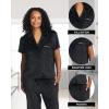 imagebebe Soft Velour Pajamas for Women Womens PJs Velour Set for Lounge and Sleep Gifts for HerBlack Beauty