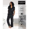 imagebebe Soft Velour Pajamas for Women Womens PJs Velour Set for Lounge and Sleep Gifts for HerBlack Beauty