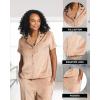 imagebebe Soft Velour Pajamas for Women Womens PJs Velour Set for Lounge and Sleep Gifts for HerWarm Taupe