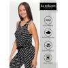 imagebebe Womens Pajama Sets Logo Sleeveless Top and Pajama Pants PJ Set for WomenBlack