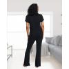 imagebebe Pajama Sets for Women 2 Piece with Tee and Pajama Pants Womens PJs Sets Womens Sleepwear Ladies Pajamas SetsBlack Beauty