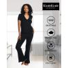 imagebebe Pajama Sets for Women 2 Piece with Tee and Pajama Pants Womens PJs Sets Womens Sleepwear Ladies Pajamas SetsBlack Beauty
