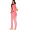 imagebebe Womens PJs Sets 2 Piece with Tee and Pajama PantsWomens Sleepwear Ladies Pajamas SetsCoral