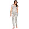 imagebebe Womens PJs Sets 2 Piece with Tee and Pajama PantsWomens Sleepwear Ladies Pajamas SetsHeather Grey 24