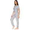 imagebebe Womens PJs Sets 2 Piece with Tee and Pajama PantsWomens Sleepwear Ladies Pajamas SetsHeather Grey1